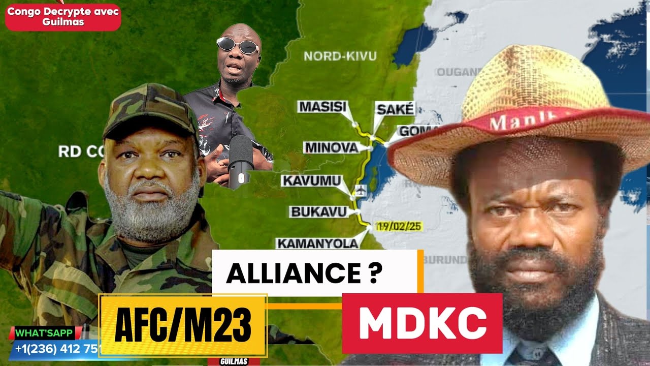 R.D.CONGO : ET SI MDKC S'ALLIAIT AU AFC/M23 CONTRE TSHISEKEDI