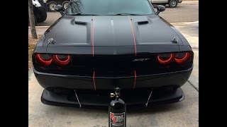 Nitrous Dodge Challenger Makes 600whp On Dyno