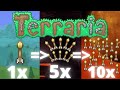 Beating Terraria But Killing Bosses Increases my Attack Speed... Terraria Glass Cannon Challenge!