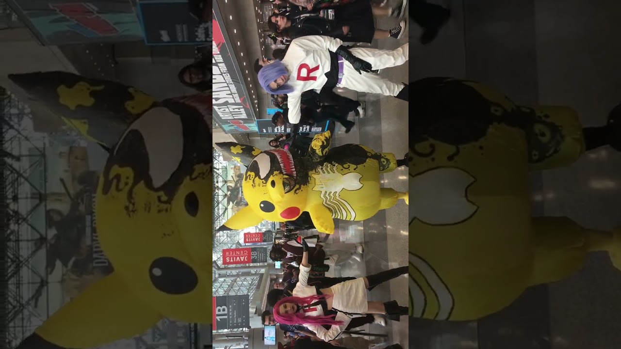 NYCC 2025: Venom Pikachu Confuses Team Rocket | Cosplay Mashup | Anime 