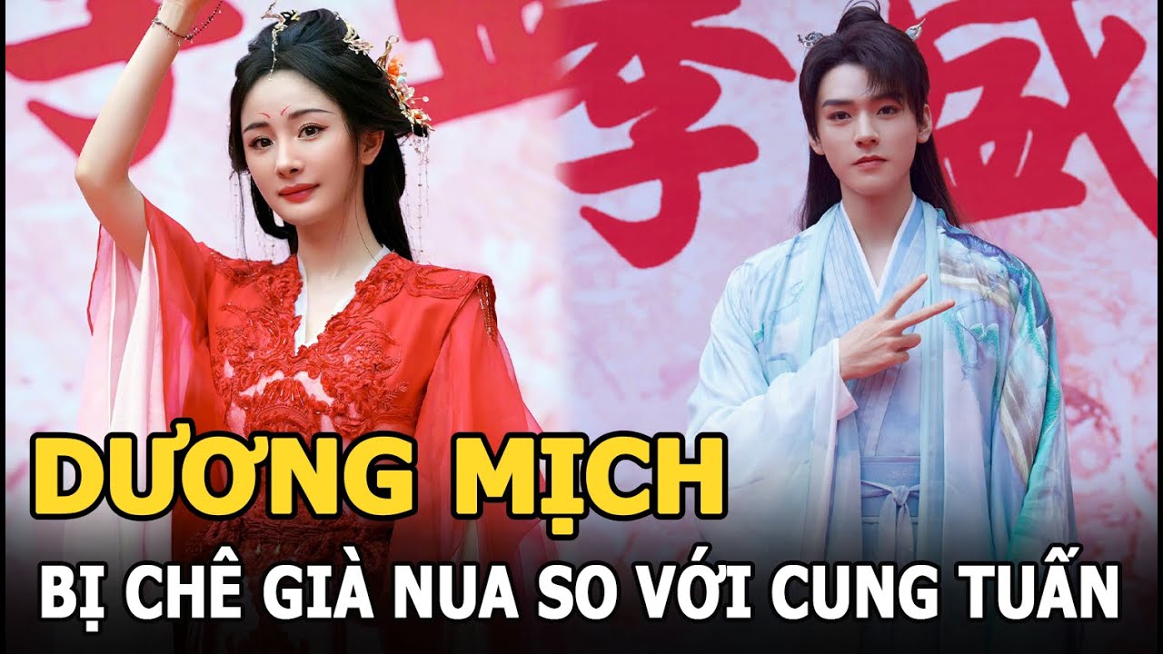 Dương Mịch bị chê già nua so với Cung Tuấn, fan hai nhà lại đại chiến vì phiên vị