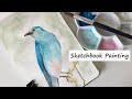 Sketchbook ideas blue bird