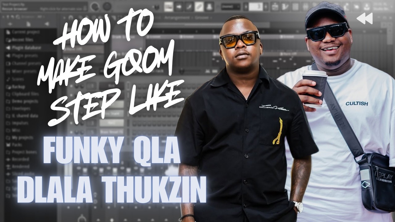 How to make Gqom Step like Funky QLA & Dlala Thukzin | Smoothie