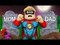 Abandoned SUPERHERO Finds REAL Family! (A Roblox Movie)