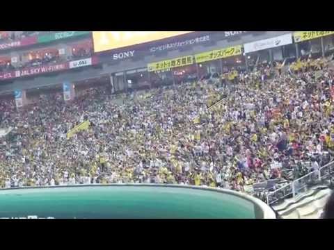 阪神タイガース マット・マートン応援歌 2014日本シリーズ第4戦