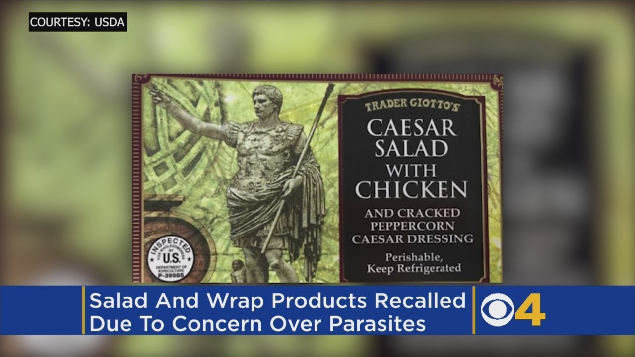 Salads and wraps sold by Trader Joe's, other major grocery stores recalled over Cyclospora fears