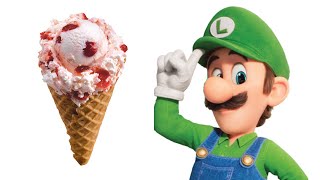 Super Mario Bro. Movie and their favorite ICE CREAM FLAVORS!