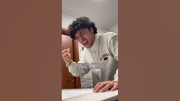 Thumbnail of Dream On cover from my bathroom #dreamon #aerosmith #singer #cover