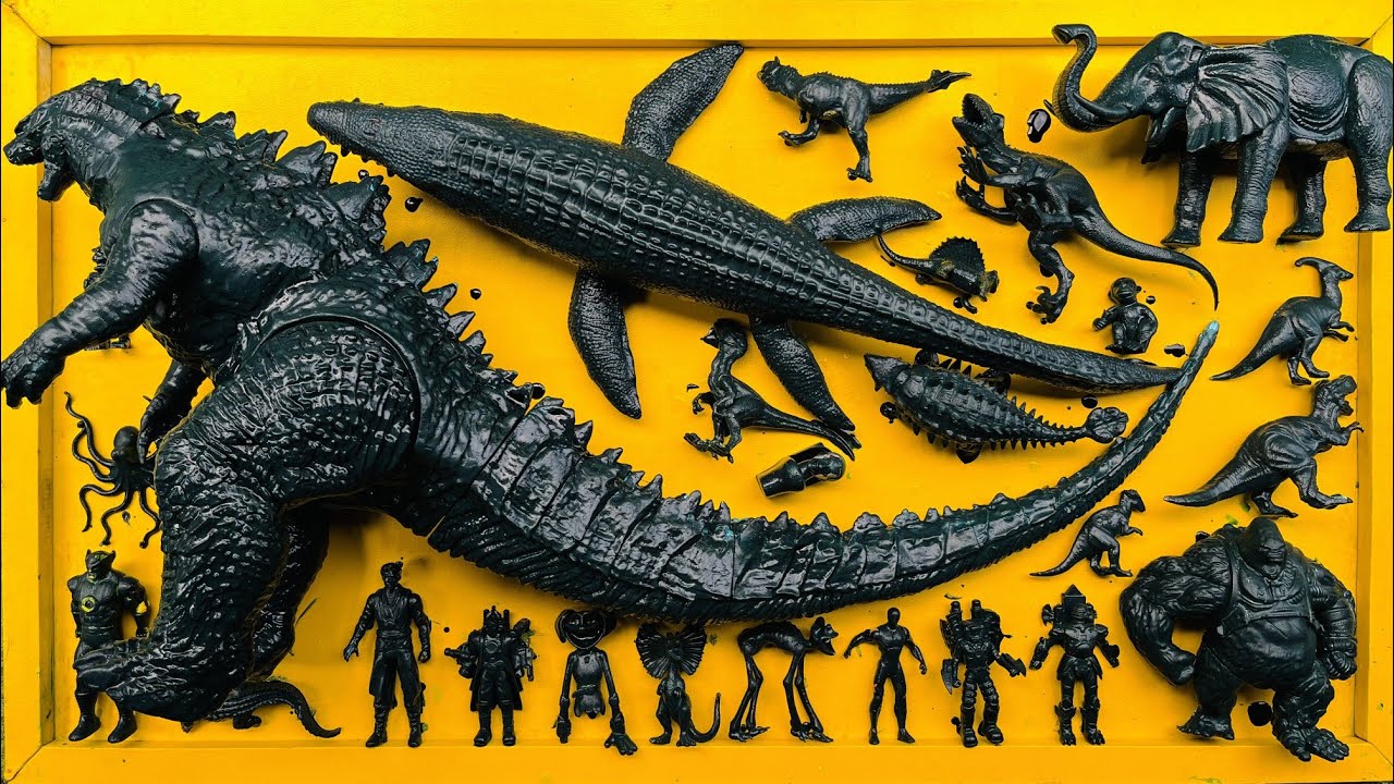 Dinosaurus Jurassic World Dominion:T-Rex, Siren Head, Kingkong, Catnap, Skibidi, Godzilla