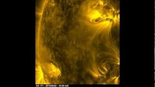 HD THE SUN 5/21/2012 - 5/28/2012 (AR1492 ERUPTION)