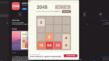 sliding block puzzle game 2048 App Store