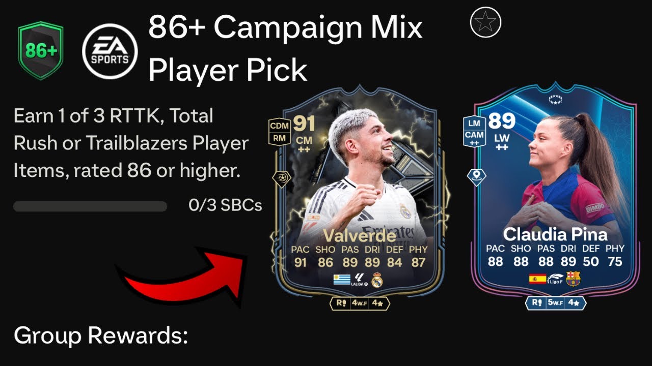 86+ CAMPAGNE PLAYER PICK !!