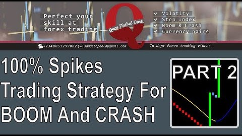 🔴 100% Spikes Trading Strategy For Trading BOOM And CRASH (PART 2)| Binary.com