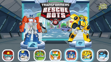 Transformers Rescue Bots: Disaster Dash Hero Run #108 | AVOID flinging cars! By Budge