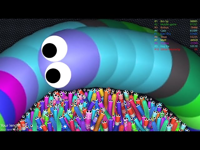 Slither.io A.I. 135,000+ Score Epic Slitherio Best Gameplay! #107 