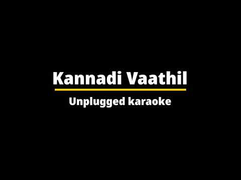 Kannadi Vaathil | Unplugged Karaoke With lyrics | London Bridge | Rahul Raj | Sangeeth Surendran