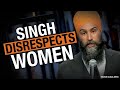 NDP leader Jagmeet Singh refuses to answer questions from any of Rebel&#39;s female journalists