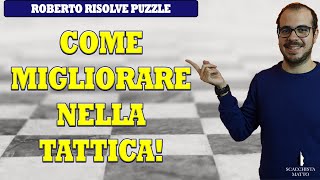 COME RISOLVERE I PUZZLE DI SCACCHI DI TATTICA! screenshot 1