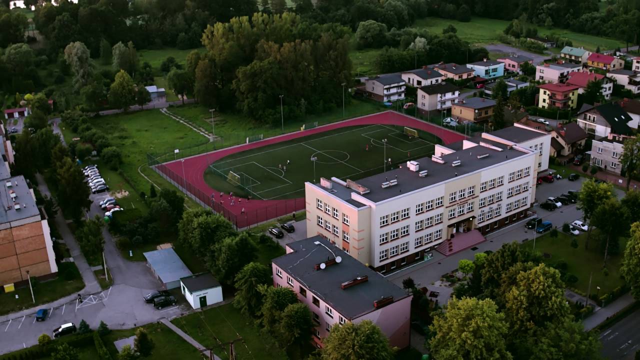 Strumień gmina - film z lotu ptaka