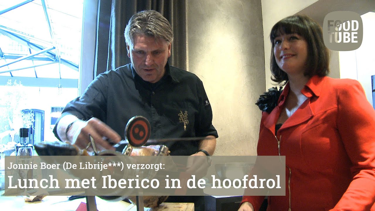 Jonnie Boer over Iberico de Bellota