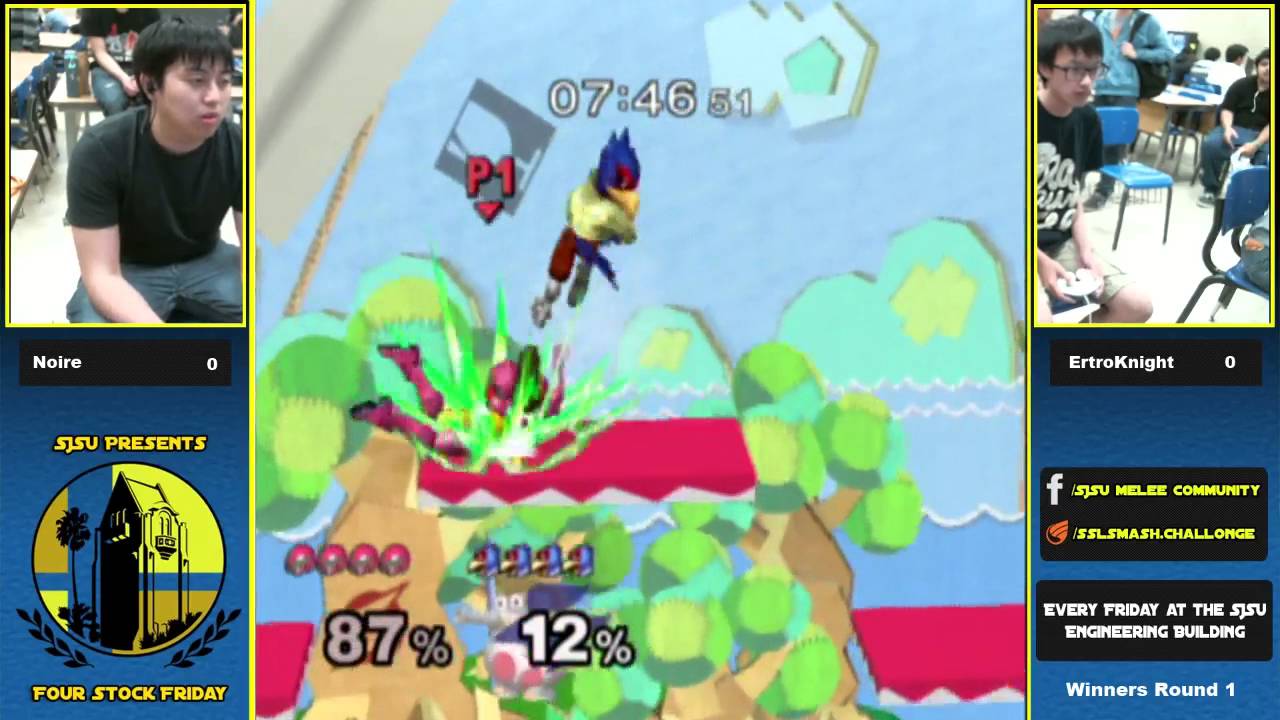 FSF #11 - Noire (Fox, Falco) Vs. EtroKnight (Samus) WR2 - SSBM