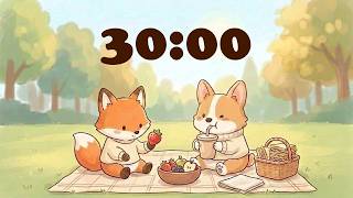 30-MINUTE TIMER ⏱️ FOR GREAT WORK/STAY CONCENTRATED & GET THINGS DONE
