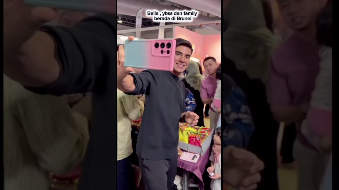 Wow😮 Meriah betul sambutan orang² Brunei.tak putus² orang datang ke booth BASS 🥰 #bass 