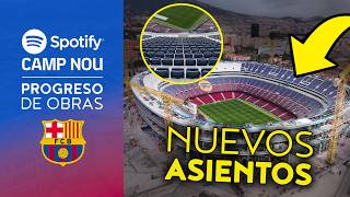 Avances en la obra del Camp Nou (mayo de 2026)