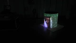 outdoor flexible pillar led display screen P4 with high fresh rate