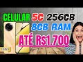 CELULAR BOM E BARATO | CELULAR 5G 256GB 8GB RAM ATÉ R$1700 REAIS | CELULAR NA PROMOÇÃO | SMARTPHONE!