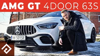 Mercedes AMG GT 4door 63s - będziesz w nim grzeszyć