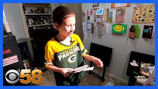Milwaukee community send cards to boy with autism after no one showed up to his birthday