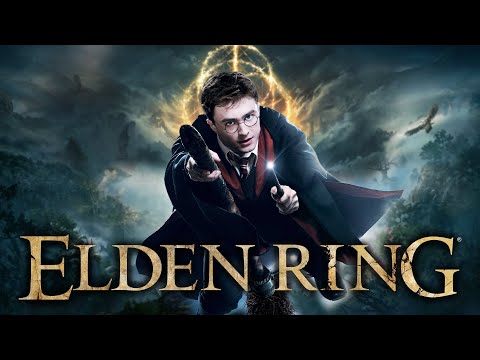 I modded Elden Ring to play as Harry Potter! (Flying Broomsticks & Spells Gameplay)