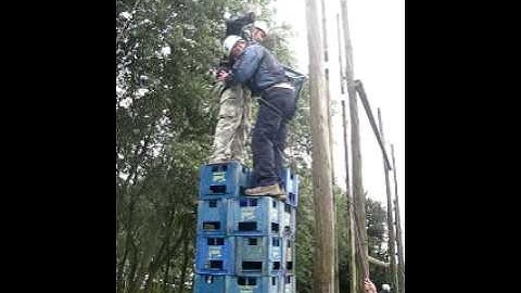 Mike Stag Weekend - Extreme Crate Stacking 1