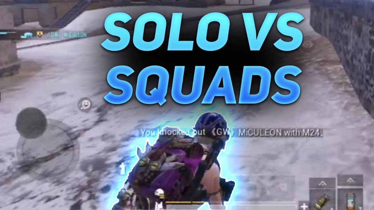 How A Noob Plays Solo Vs Squads In Vikendi | PUBG MOBILE - YouTube