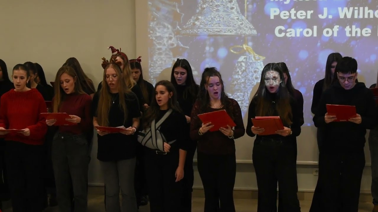 Božićni nastup Školskog zbora 2025.