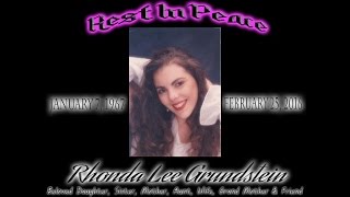 In Memory of Rhonda Lee Grundstein