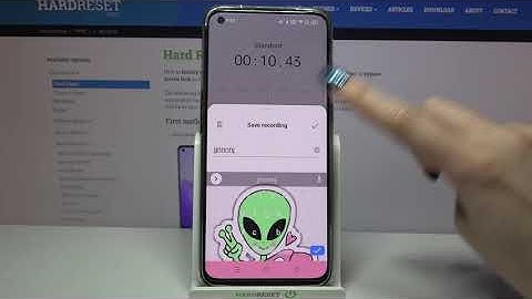 How to Record Sounds on OPPO Reno5 – Audio Recorder