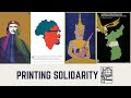 Gallery walkthrough printing solidarity tricontinental graphics from cuba