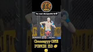 Winged C with a VICIOUS ONE PUNCH walk off KO!! 🫨🔥 #WingedC #mma #ufc #knockout #OblockMMA