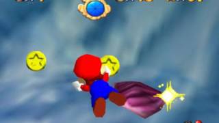 Super Mario 64 - All 104 coins in Jolly Roger Bay (meme%)