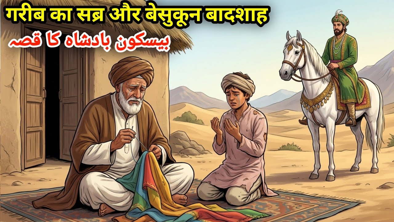 Gareeb Ka Sabr Aur Besukoon Badshah Ka Qissa | Islamic Moral Story #Urdukahani |