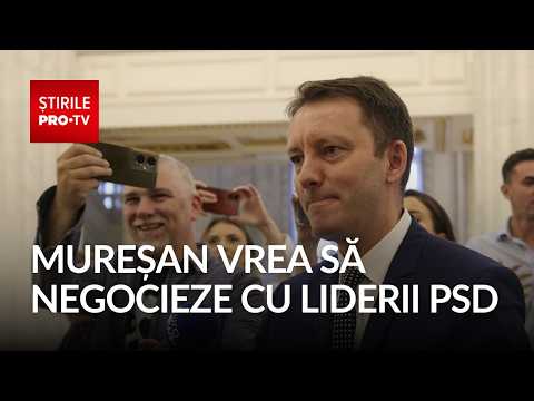 Siegfried Mureșan seeks to negotiate with PSD leaders