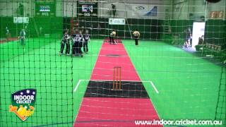 Indoor cricketer takes triple hat-trick screenshot 1