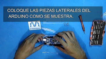 Armado de case de acrílico para Arduino MEGA 2560