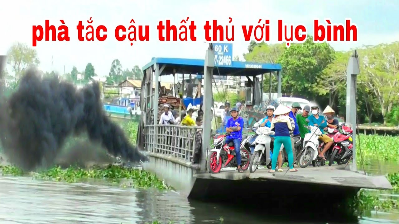 PHÀ TẮC CẬU GẶP CẢNH LỤC BÌNH DẦY ĐẶC TRÊN SÔNG CHẠY BỐC KHÓI