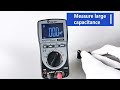 Tooltop et826 digital multimeter oscilloscope acmv small signal waveform measurement