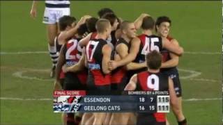 [HD] Essendon vs Geelong - Round 15 2011 - 4th Quarter Extended Highlights