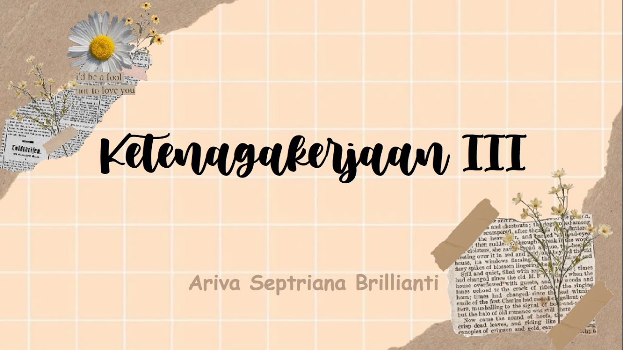 Ketenagakerjaan 3 II Partisipasi Angkatan Kerja, Dependency Ratio II Ekonomi XI SMA