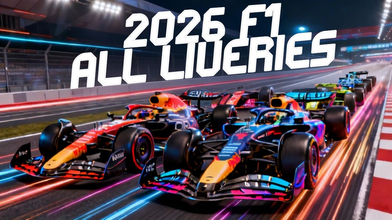 All Eleven 2026 F1 Cars & Liveries: Full Grid Reveal | SF26, RB22, W17, MCL40, AMR26 & More